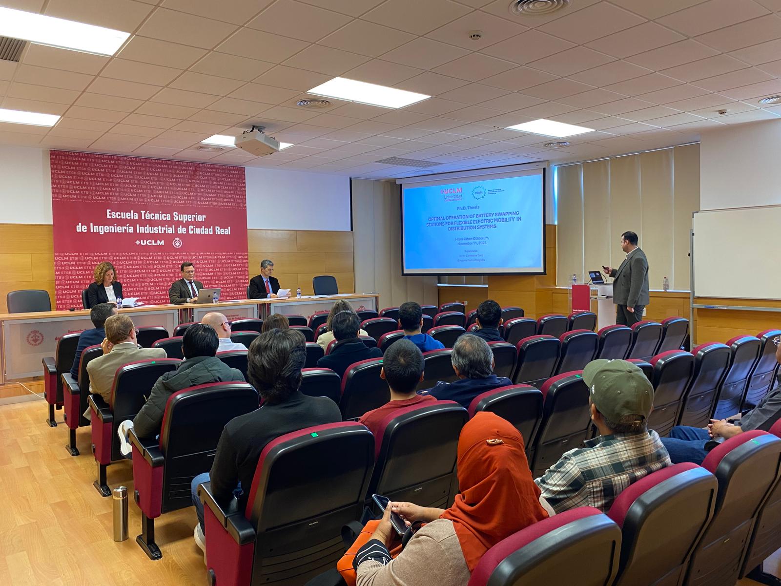 Hilmi Cihan has presented his PHD Thesis